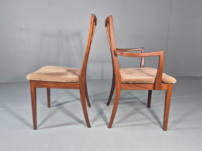 6 G Plan Teak Dining Chairs High Back Fresco Range  19070s Retro EB11611