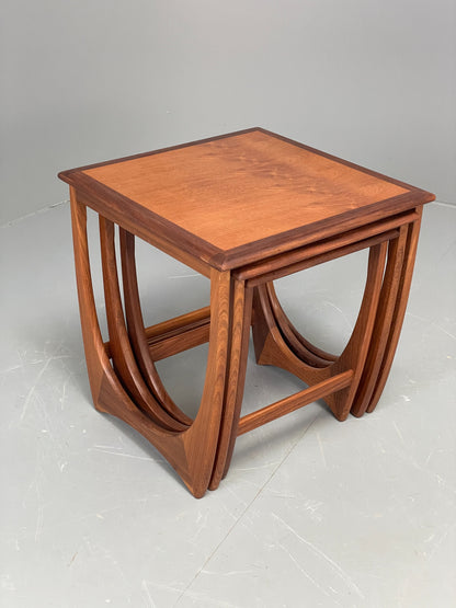 Vintage Teak Nesting Tables G Plan Astro 1960s Retro Mid Century Side Tables EB12062