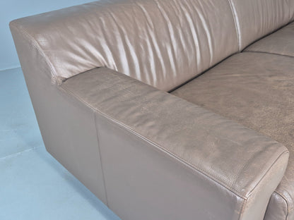 Vintage 3 seater sofa Leather Upholstery Modern Design EB12478