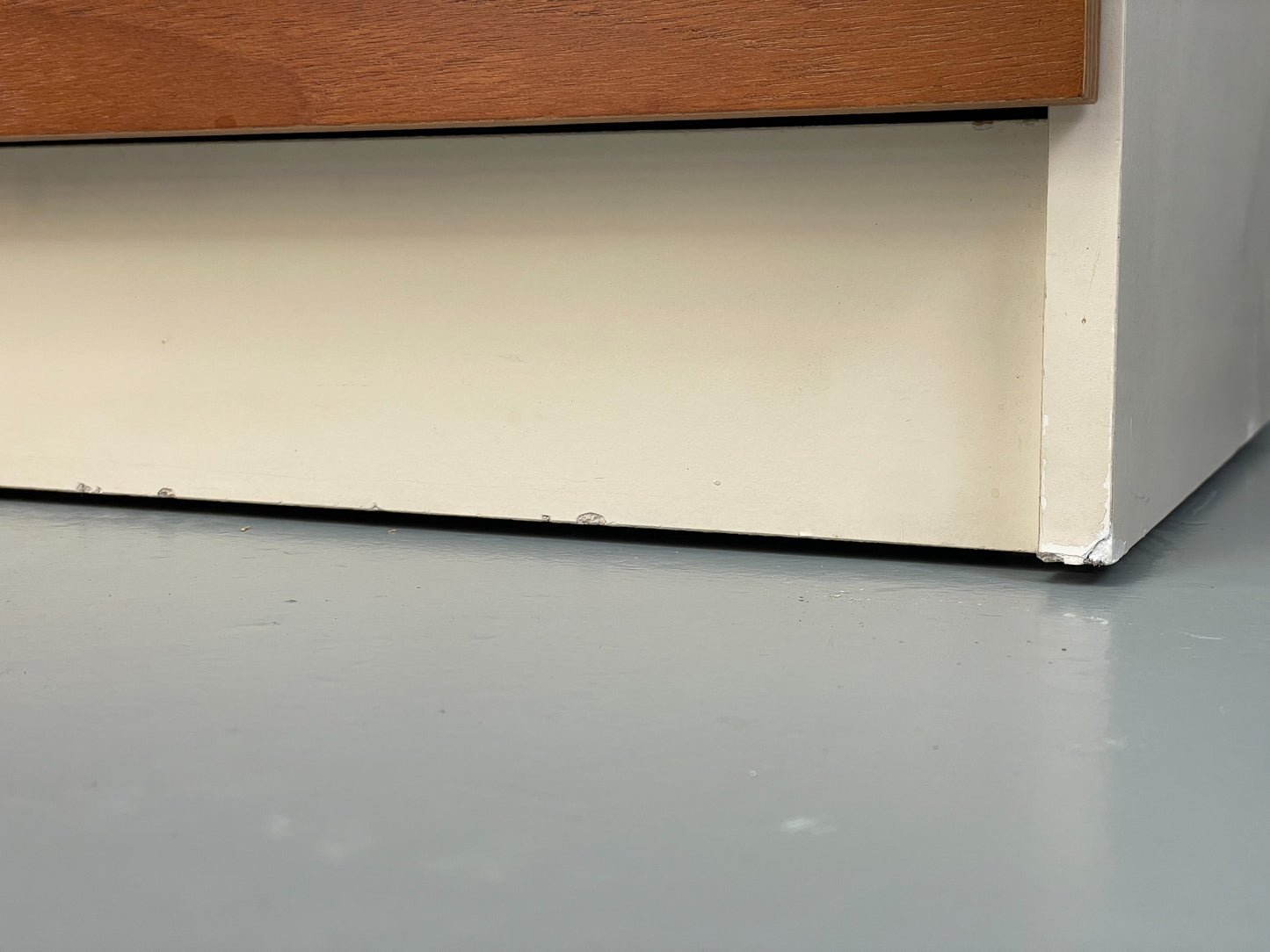 Vintage Bedside Cabinets Teak Pair Chest Of Drawers Retro 1970s White EB12625