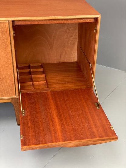 Vintage Teak Sideboard McIntosh 1960s Mid Century Drawers Shelves EB12876