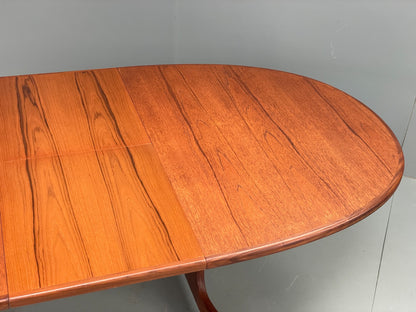 G Plan Dining Table Oval Teak Fresco Range 1960s Vintage Mid Century EB12514