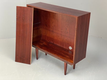 Vintage Danish 1960s Bookcase By Hjornebo Darkwood Retro Shelving EB12065