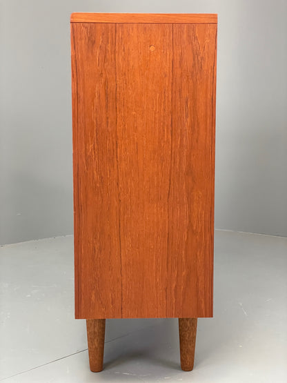 Vintage G Plan Bookcase Teak 1970s Glazed Doors Shelving Mid Century EB12901