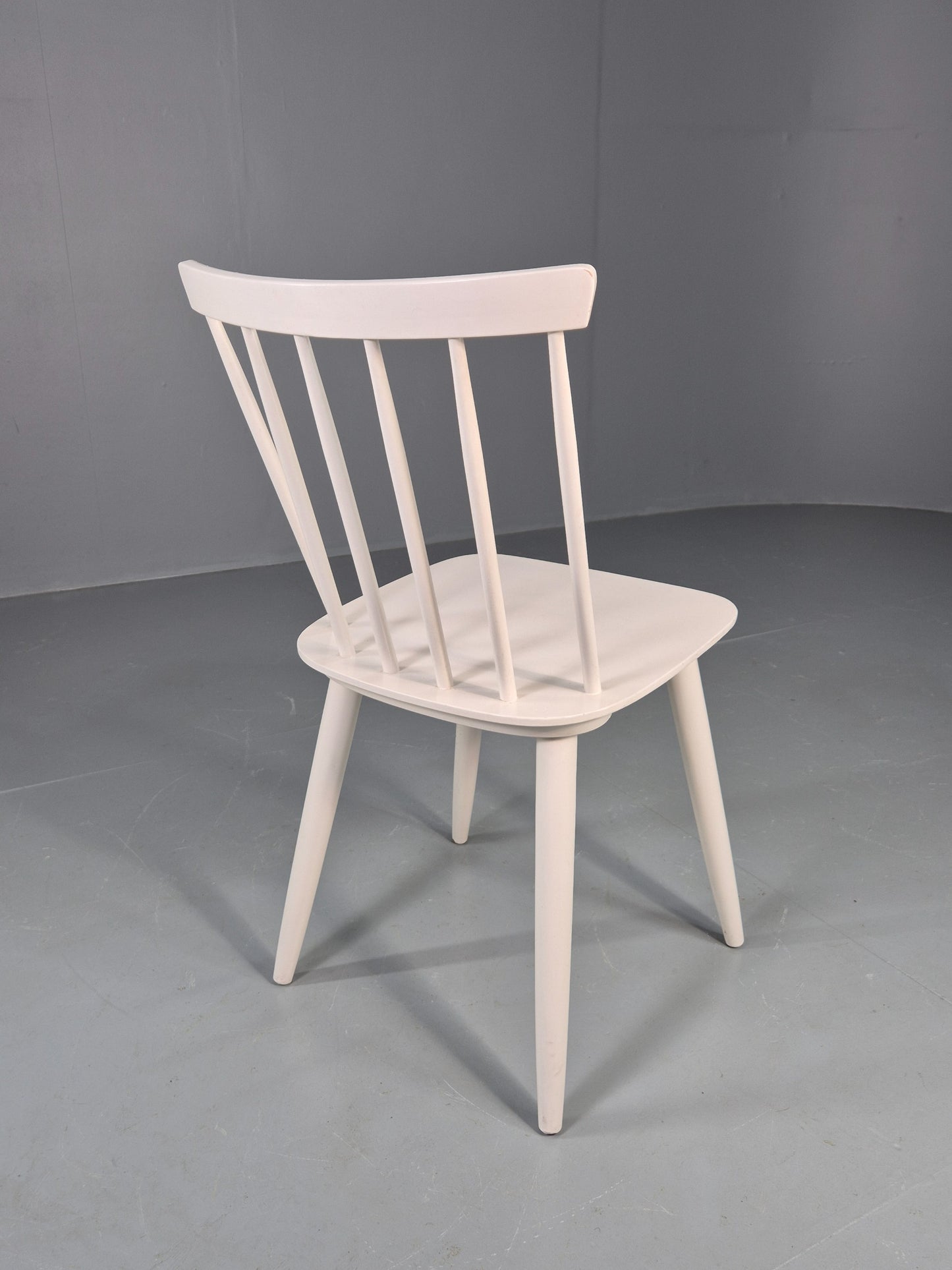 Vintage Mid Century Stick Back Chair KY Varjonen  Finland 1950s Retro EB12550