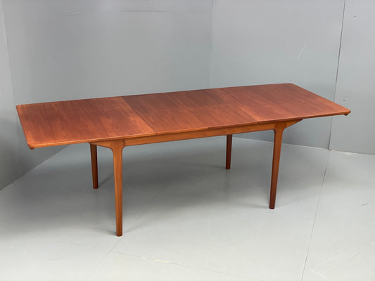 Vintage McIntosh Dining Table Extending Teak Mid Century 1960s Retro EB12076