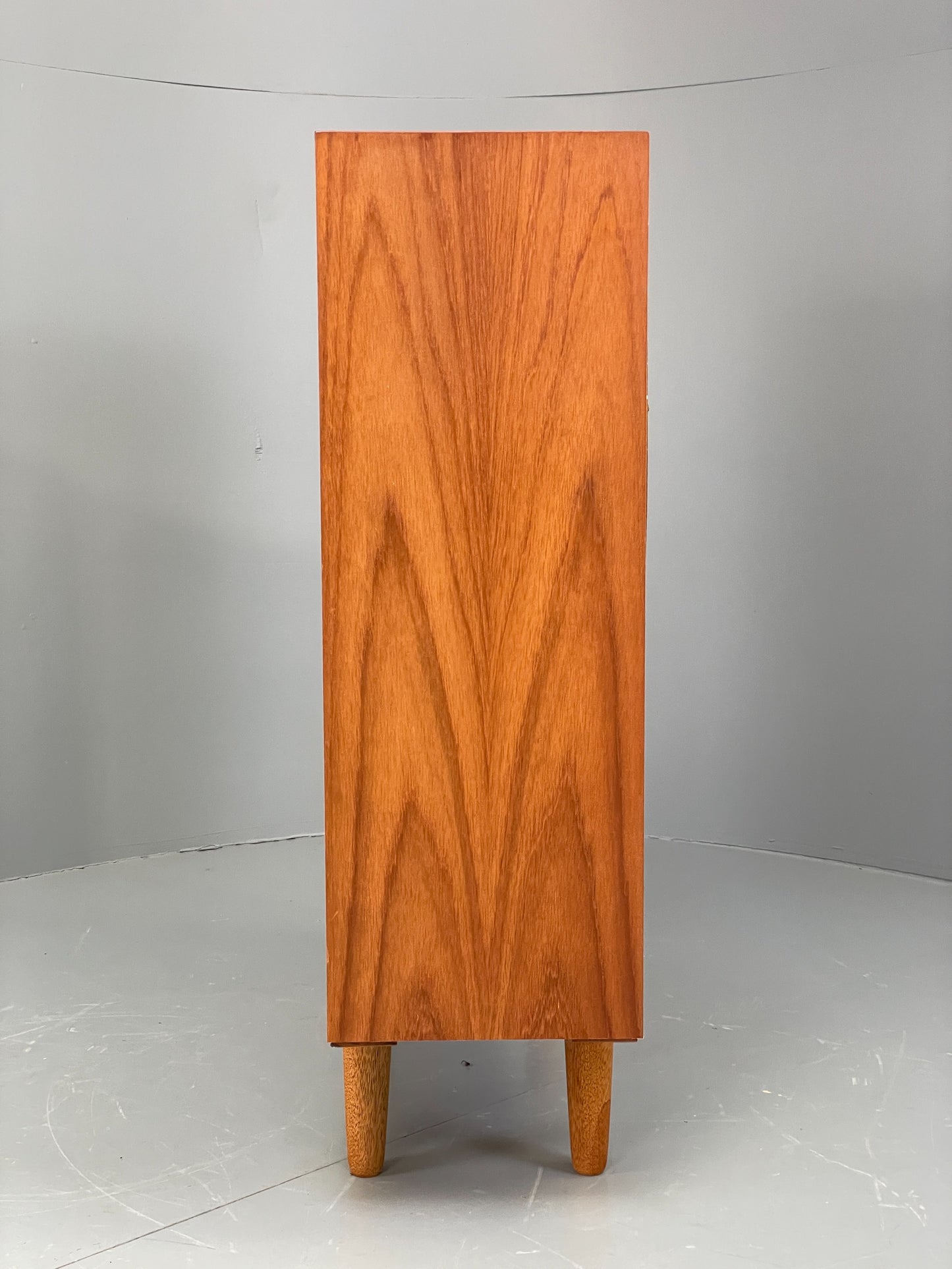 Vintage 1960s Teak Bookcase Retro Shelving Adjustable Mid Century EB11974