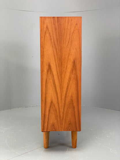 Vintage 1960s Teak Bookcase Retro Shelving Adjustable Mid Century EB11974
