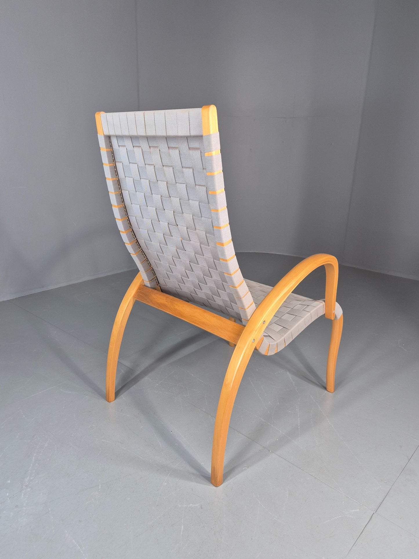 Vintage Finnish Harlekiini Bentwood Chair for Asko Pakkanen Design EB12233