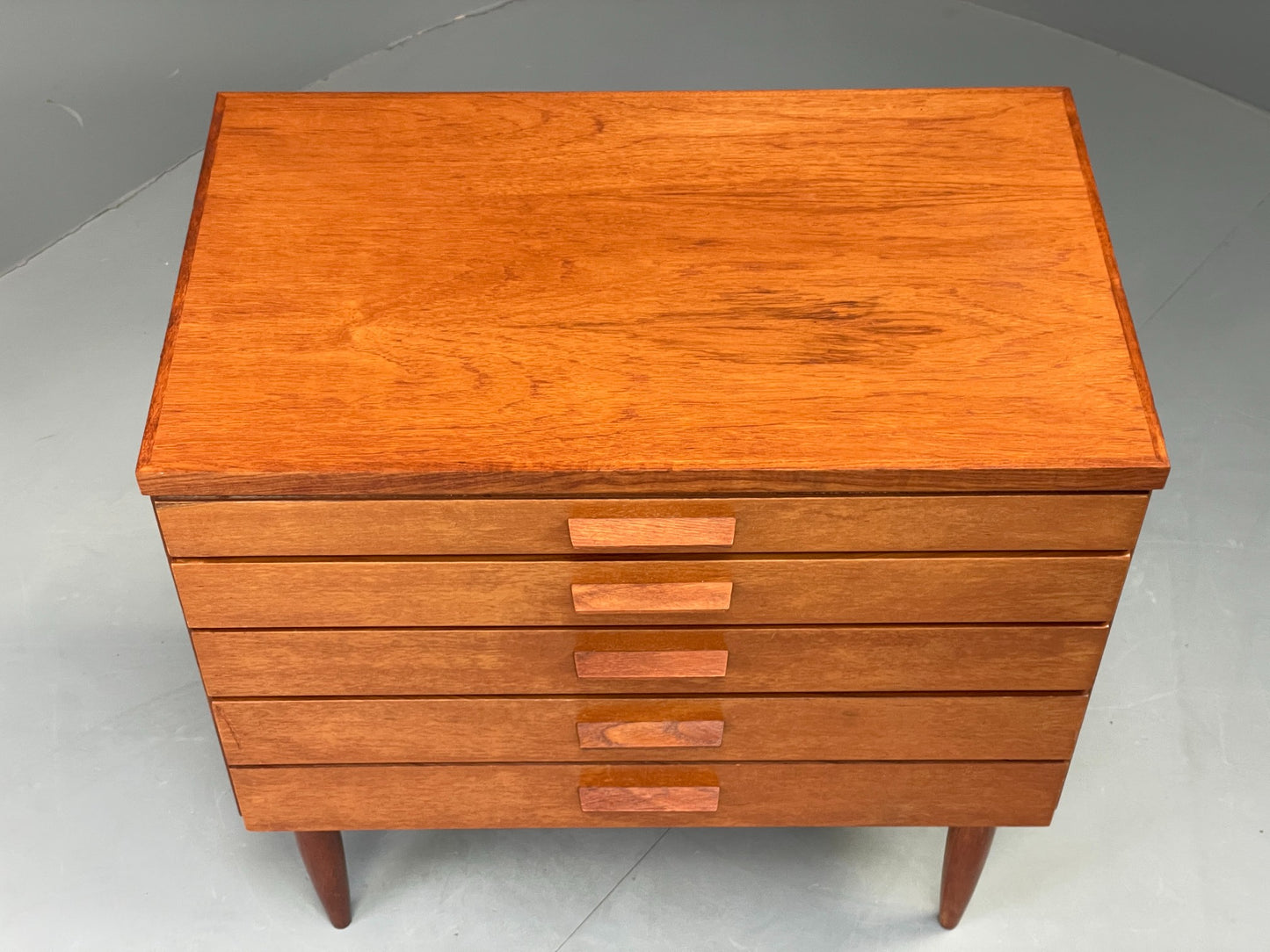 Vintage Chest Of Drawers Teak 1960s Danish Mid Century Bedroom Storage EB12608