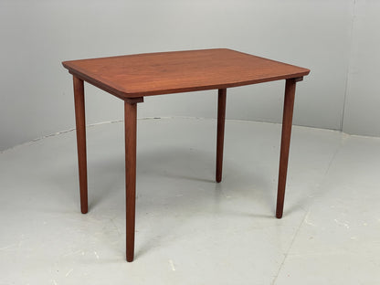 Vintage Teak Side Table 1960s Danish Mid Century Coffee Table EB12503
