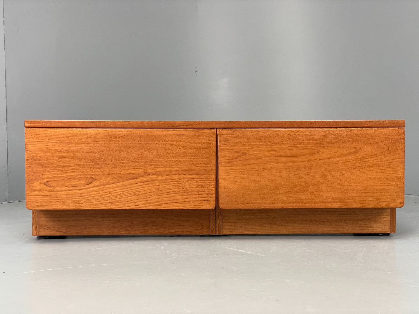 Vintage Teak Sideboard Unit Chest of Drawers By Beaver & Tapley 1980s Retro EB12825