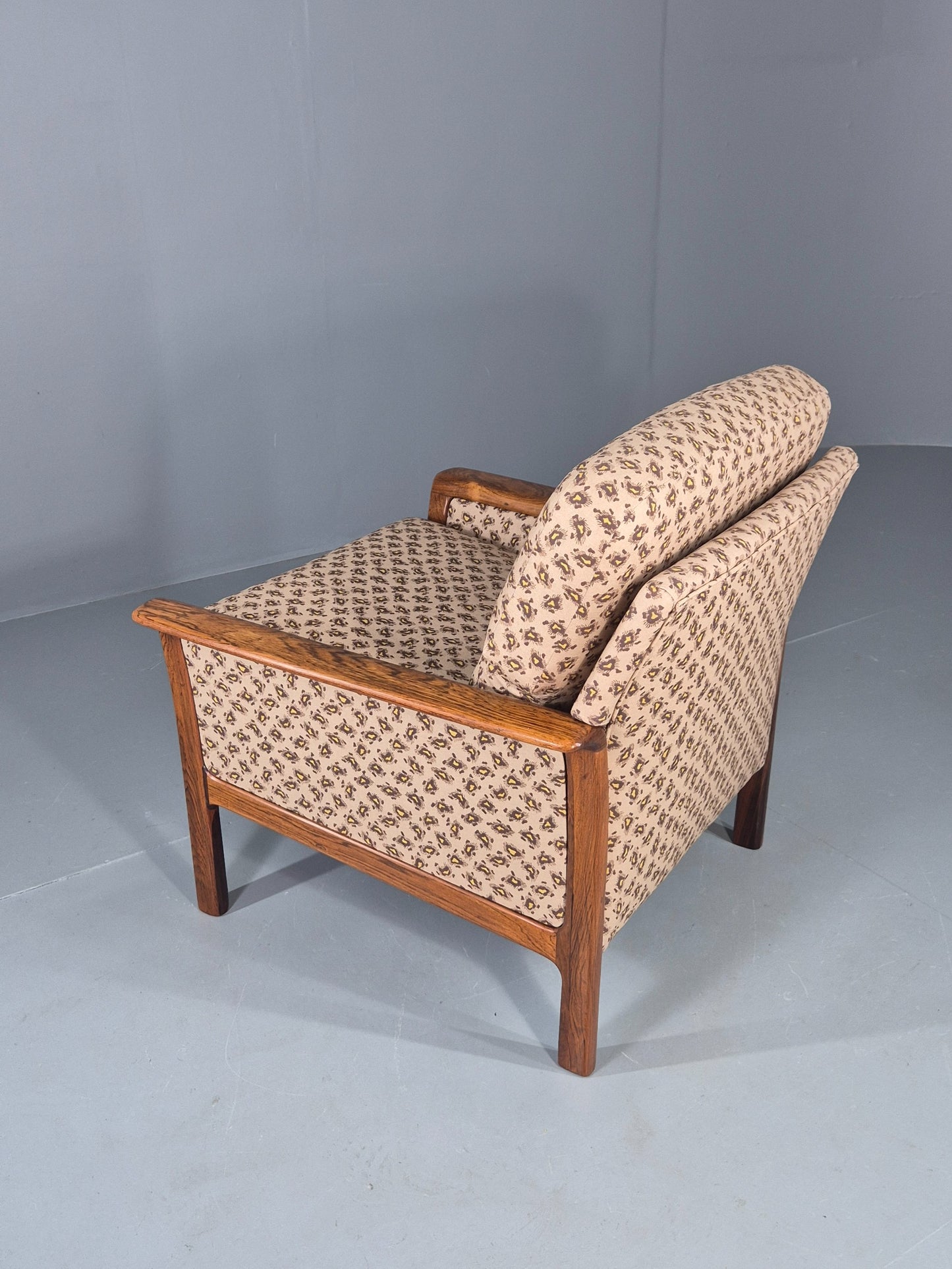 Vintage Mid Century Lounge Chair Brdr Andersen New Upholstery 60s Retro EB11132
