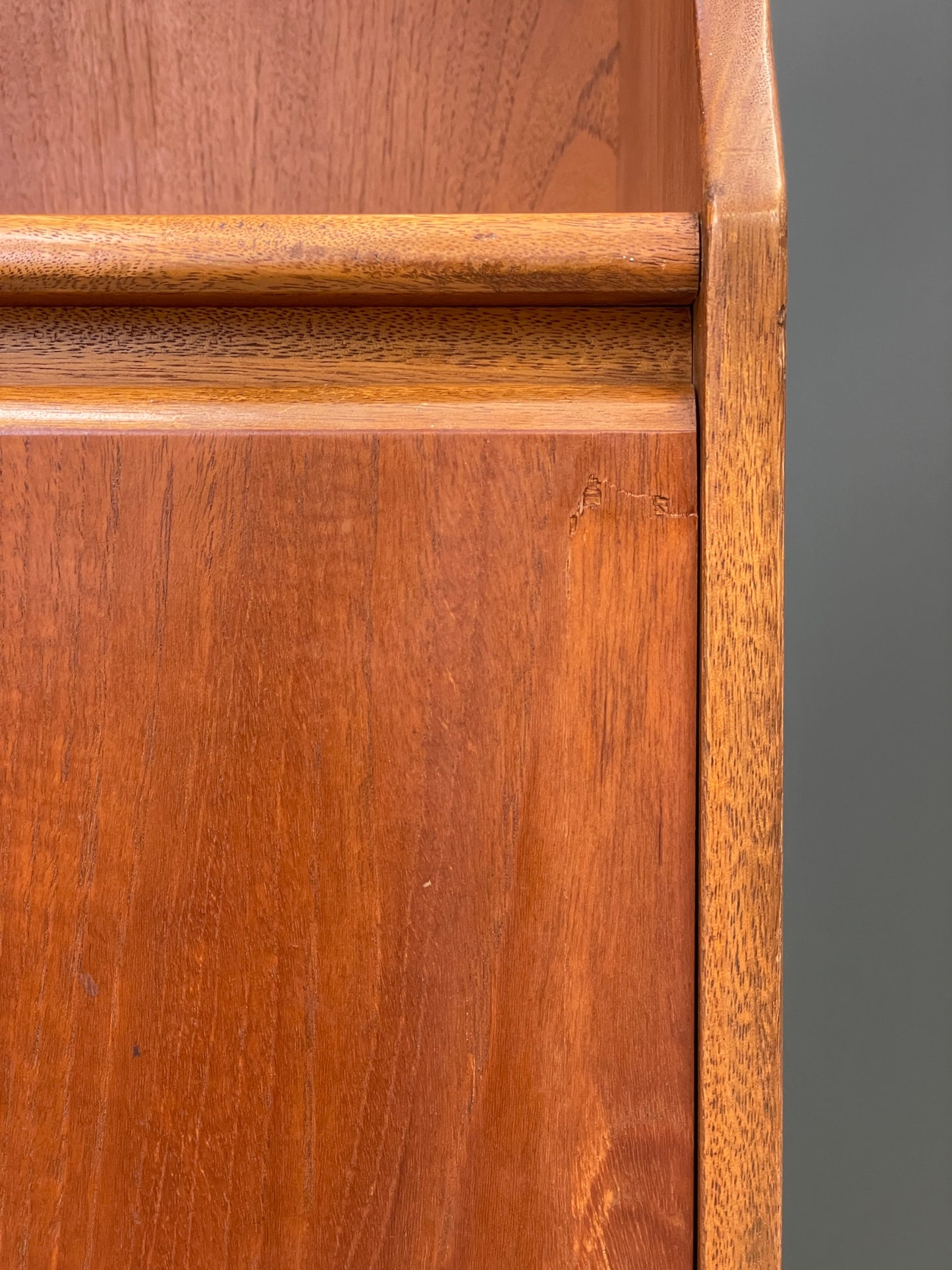 Vintage McIntosh Teak Highboard Wall Unit Shelving 1970s Retro Drawers EB12290