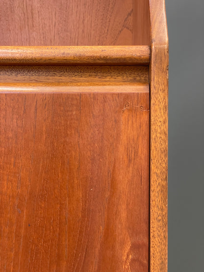Vintage McIntosh Teak Highboard Wall Unit Shelving 1970s Retro Drawers EB12290