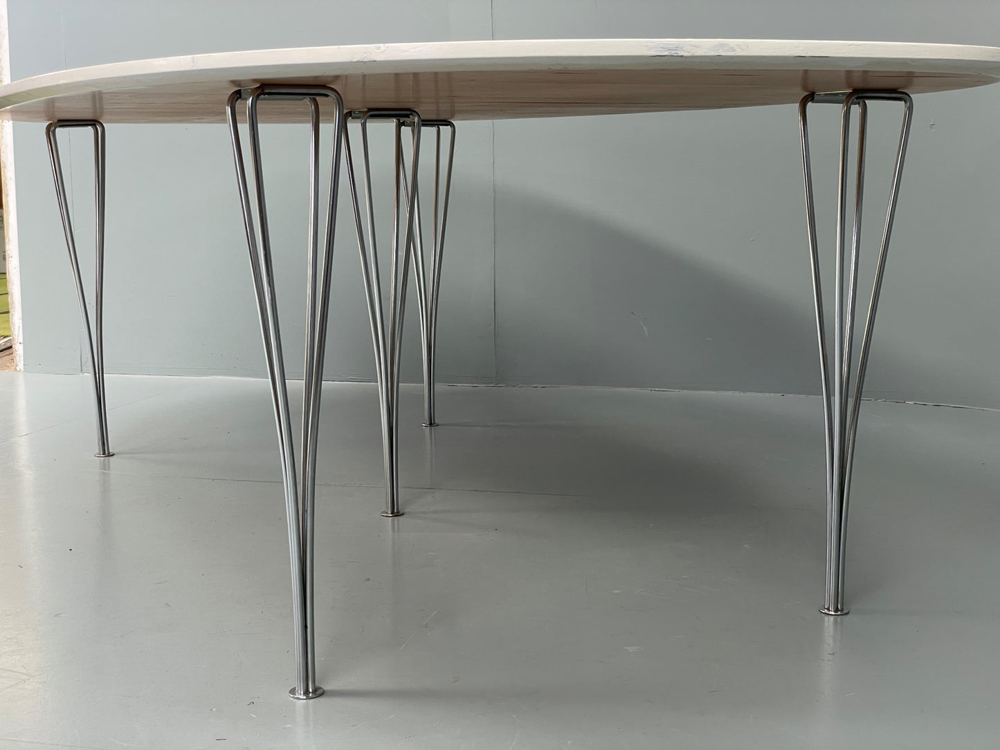Fritz Hansen Dining Table Superellipse Danish Vintage Bruno Mathsson EB12346