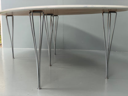 Fritz Hansen Dining Table Superellipse Danish Vintage Bruno Mathsson EB12346
