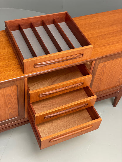 Vintage G Plan Sideboard Teak Fresco Mid Century Retro 1960s Shelving EB12935
