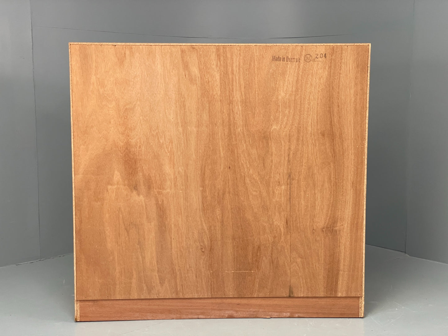 Vintage Danish Pine Cabinet By Viborg Møbler 1970s Drawers Shelving EB10846