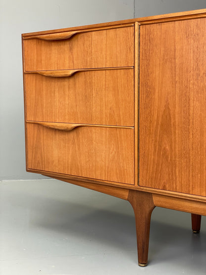 Vintage Teak Sideboard McIntosh 1960s Mid Century Drawers Shelves EB12876