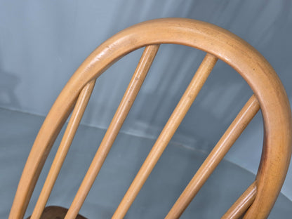 8 Ercol Windsor Quaker Highback Dining Chairs 1970s Retro MCM Eb13054