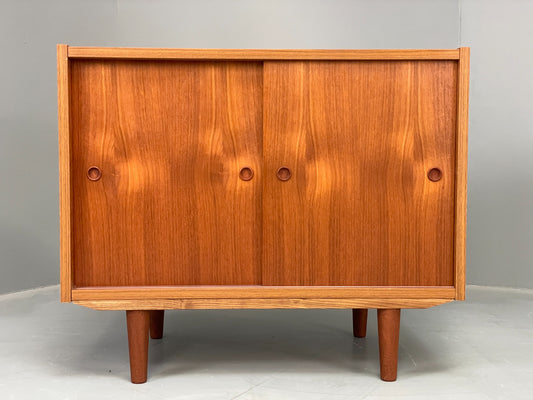 Vintage Teak Cabinet Danish 1970s Retro Mid Century Prebend Sorensen EB12522