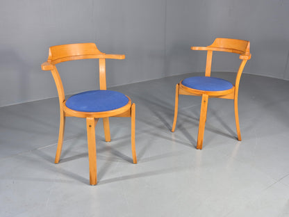 Vintage Mid Century Style Desk Chairs Swedish Kinnarps Retro  EB12140