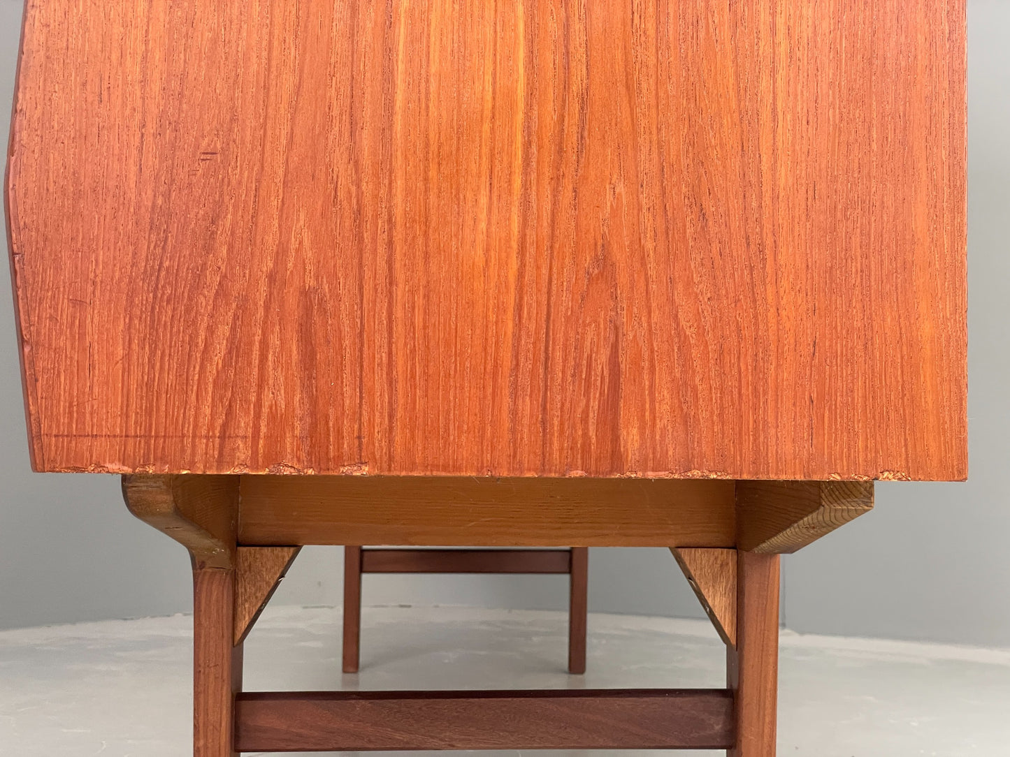 Vintage Danish Teak Highboard 1960s By Westergaard Møbelfabrik Drawers EB12368