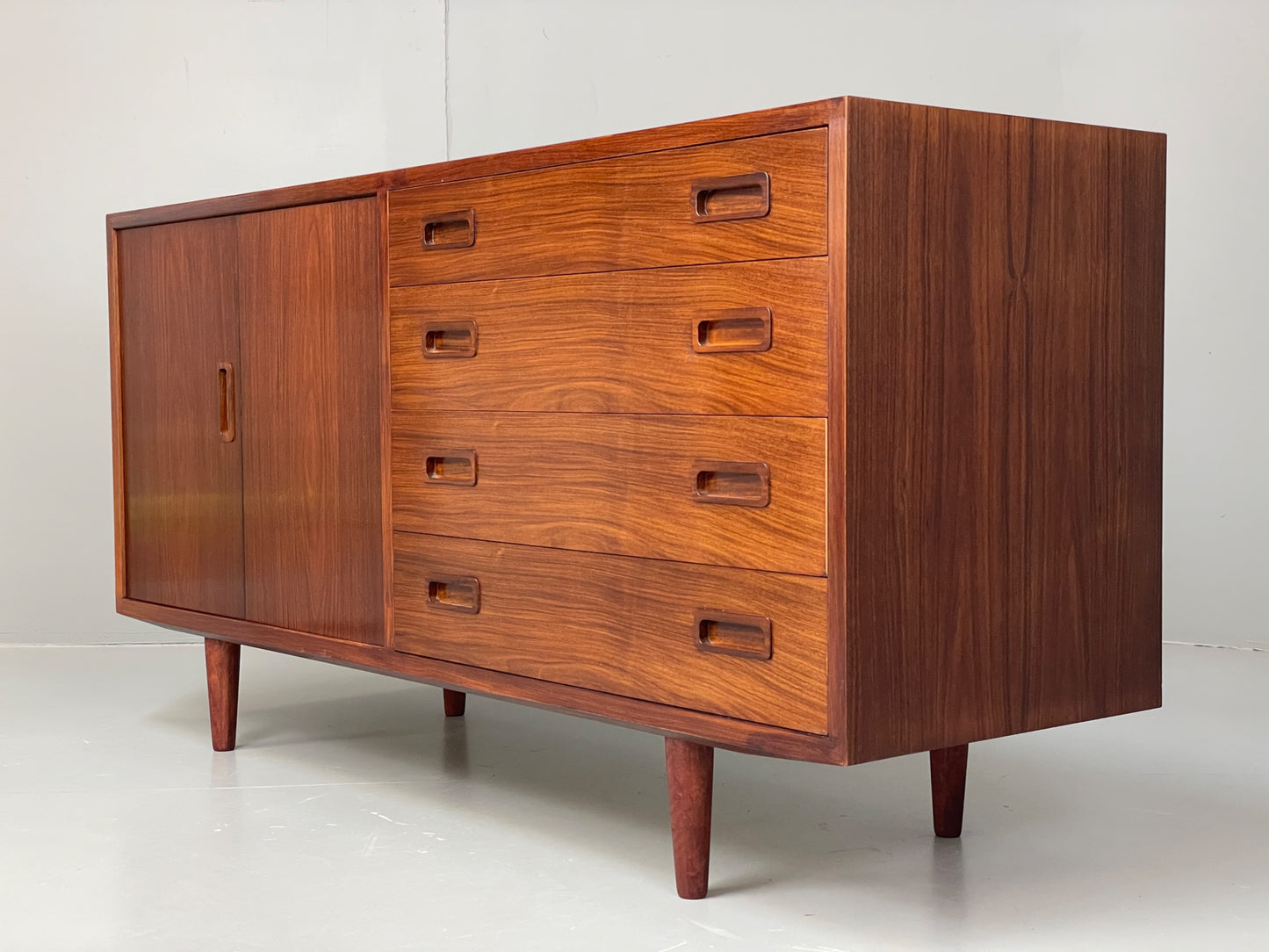 Vintage Sideboard Hundevad Drawers Tv Unit Retro Mid Century Danish EB12893