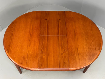 Vintage Dining Table Teak Extending 1960s Mid Century By White & Newton EB12509