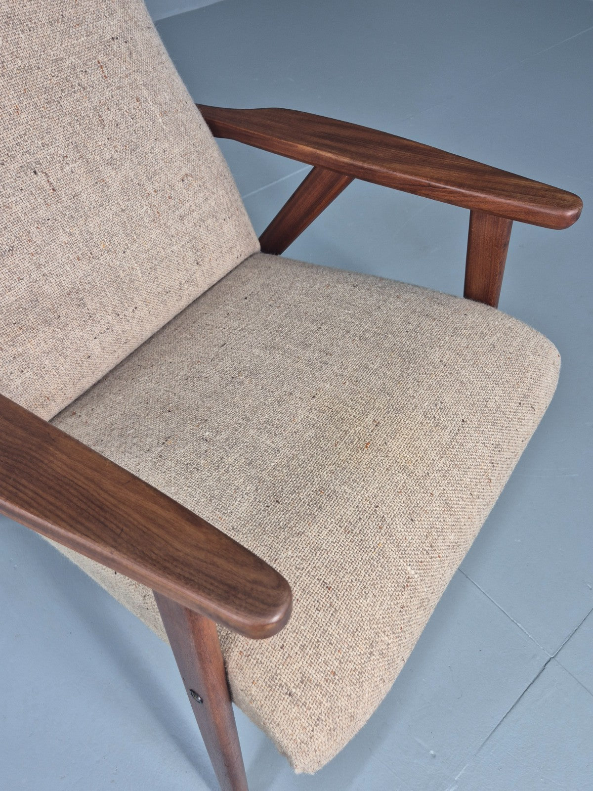 Vintage Teak Arm Chair Danish Design 1960s Retro Mid Century EB12490