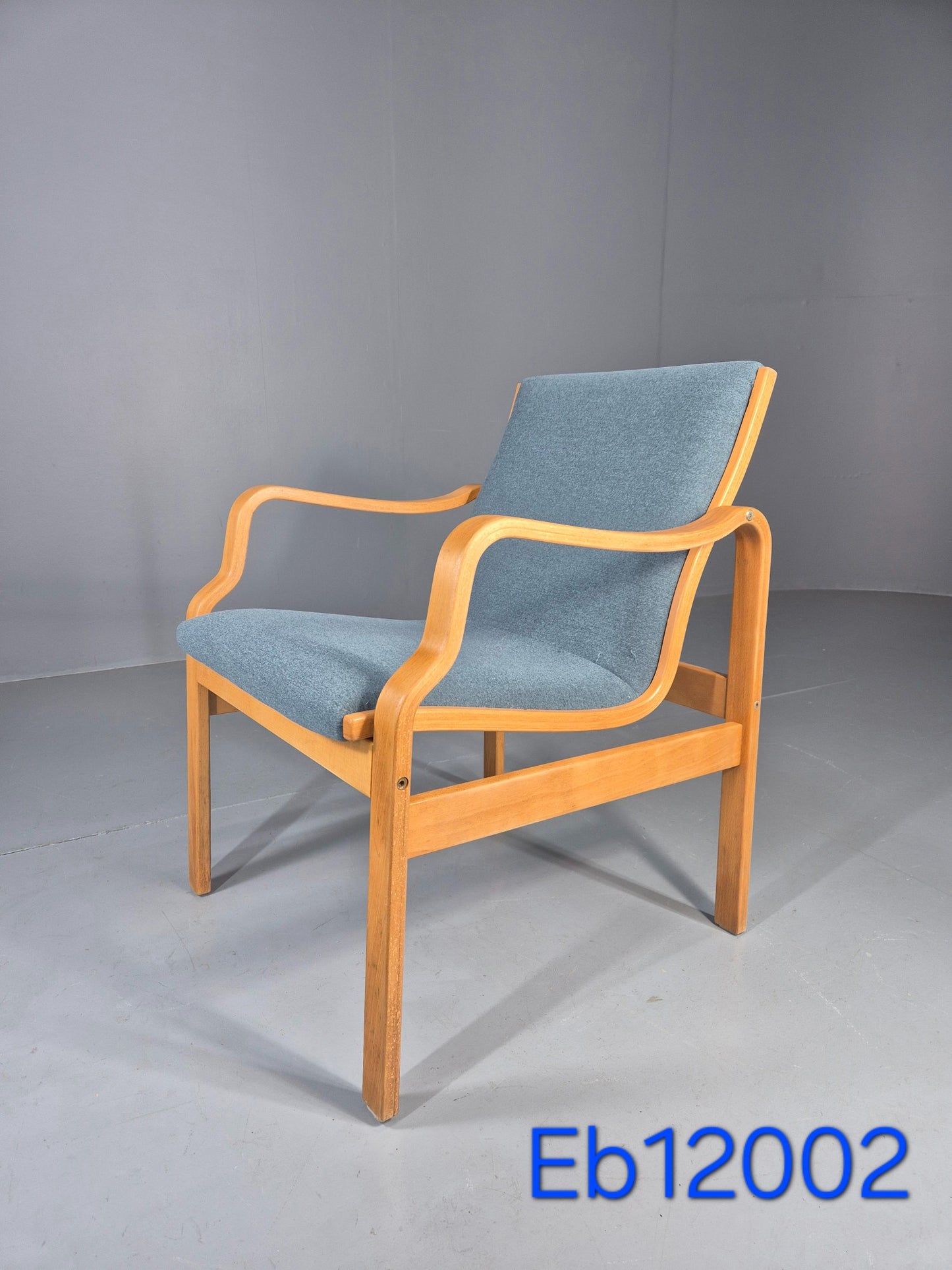 Vintage Danish Lounge Chair Farstrup New Upholstery MCM Retro EB12002