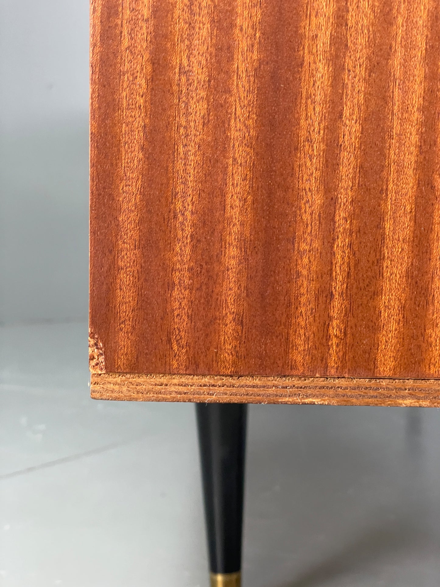 Vintage 1960s Teak Sideboard By Avalon Retro Mid Century Drawers Shelves EB12223