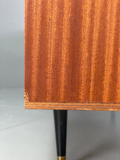 Vintage 1960s Teak Sideboard By Avalon Retro Mid Century Drawers Shelves EB12223
