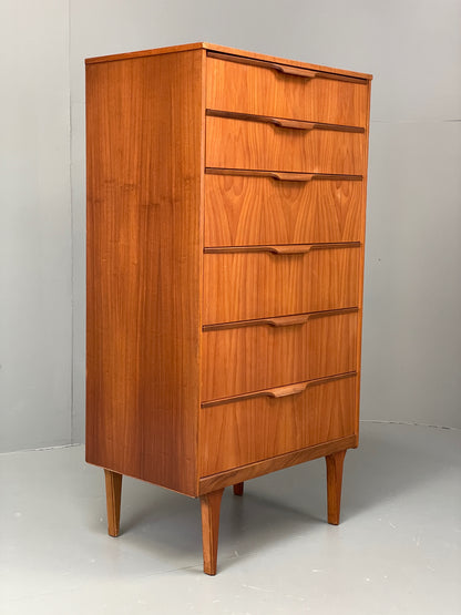 Vintage Chest Of Drawers By Austinsuite Teak Tallboy Mid Century 1960s EB12903