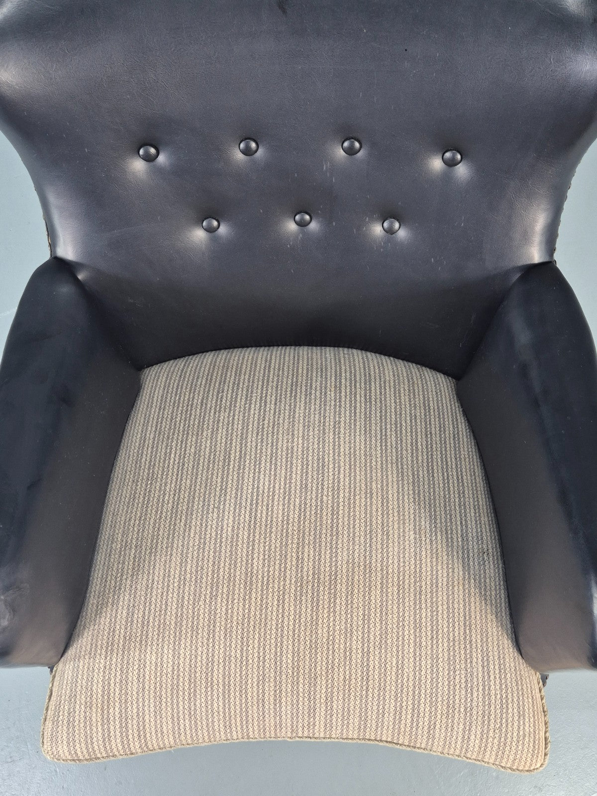 Vintage Danish Mid Century Armchair 1950s Design Organic Modernism Retro EB12192