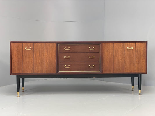 Vintage G Plan Sideboard Tola Mid Century 1960s Walnut Retro Drawers EB12941