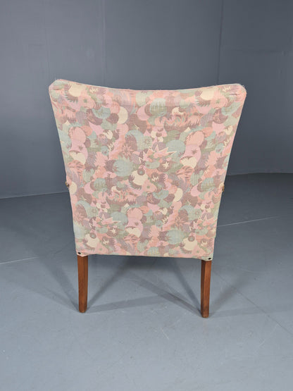 Vintage Danish Lounge Chair 1960s Mid Century Design Teak Frame EB12732