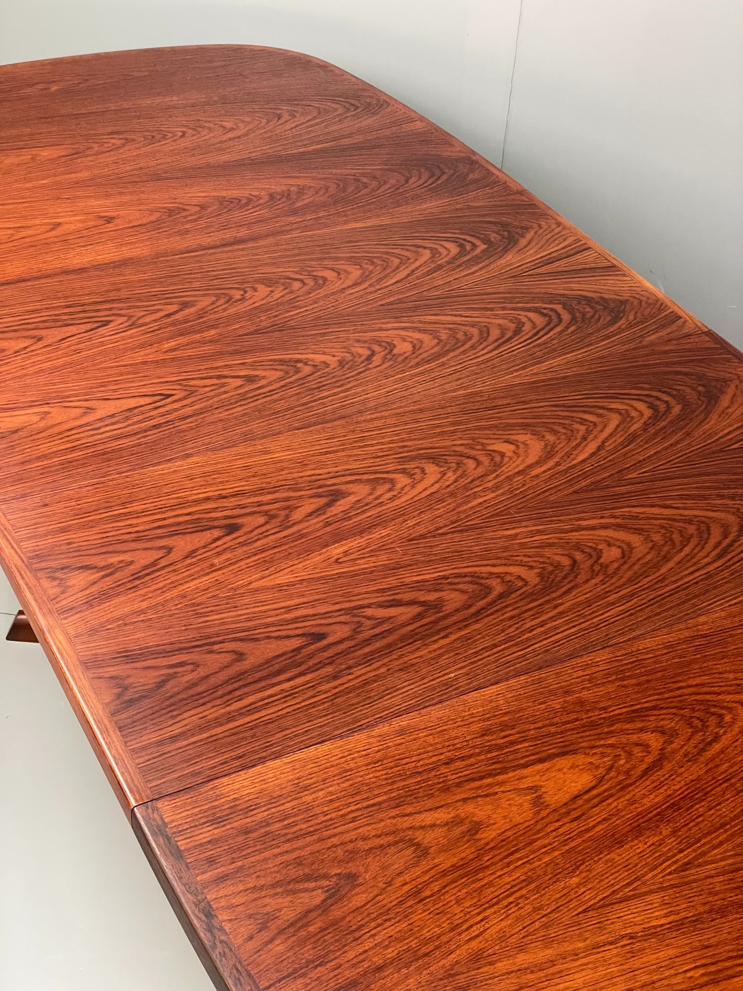 Vintage Dining Table Extending By Gudme Møbelfabrik Danish Mid Century EB12616