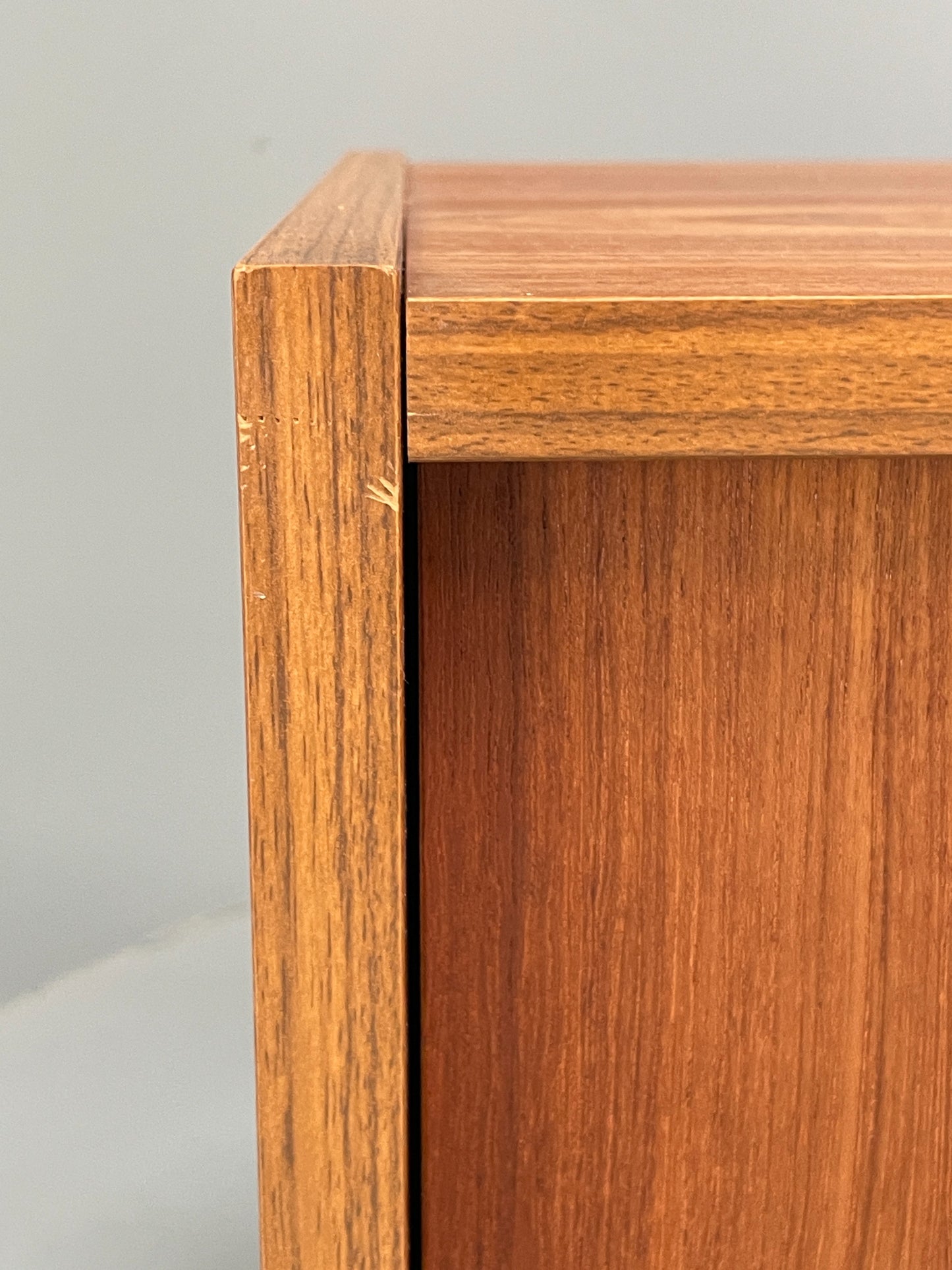 Vintage Teak Cabinet Danish 1970s Retro Mid Century Prebend Sorensen EB12522