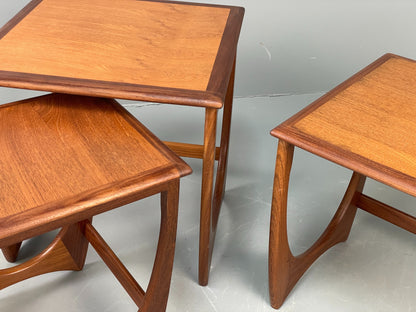 Vintage Teak Nesting Tables G Plan Astro 1960s Retro Mid Century Side Tables EB12062