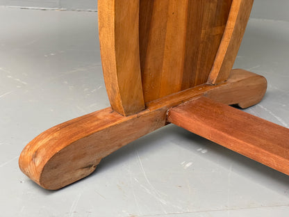 Art Deco Dining Table By Davant 1950s Walnut Extending Vintage Retro EB12216