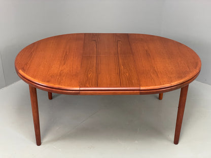 Vintage Dining Table Teak Extending 1960s Mid Century By White & Newton EB12509
