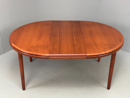 Vintage Dining Table Teak Extending 1960s Mid Century By White & Newton EB12509