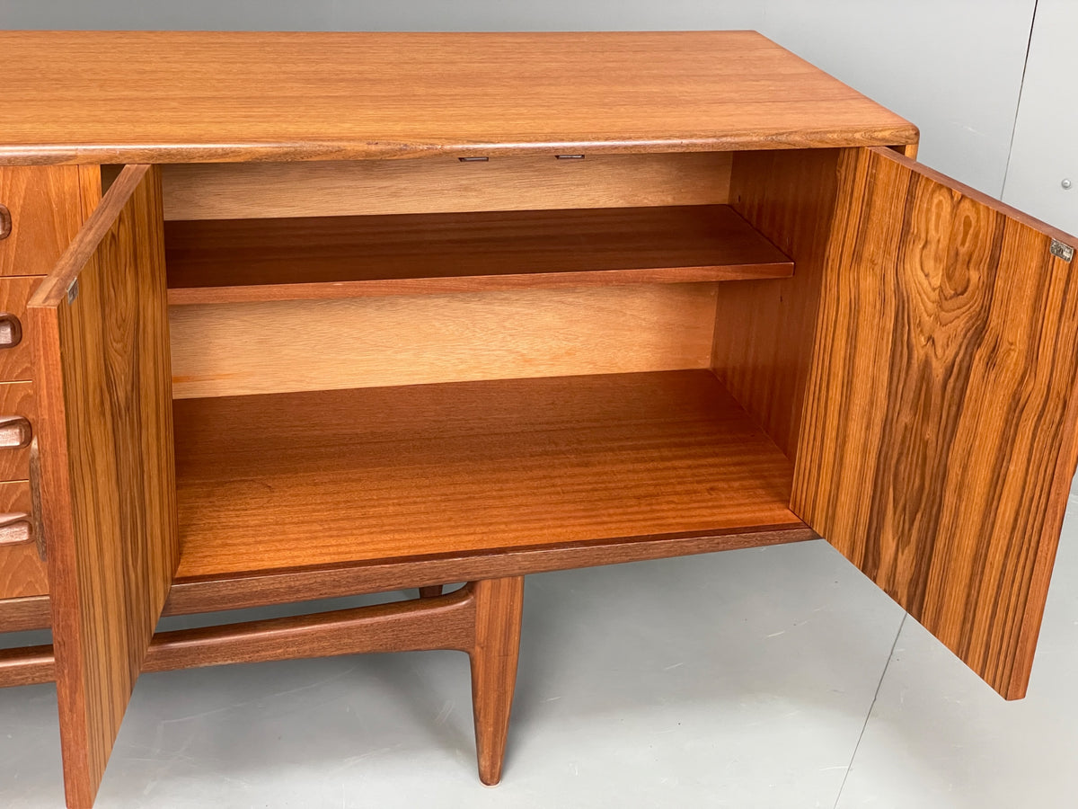 Vintage G Plan Sideboard Teak Fresco Mid Century Retro 1960s Shelving EB13109