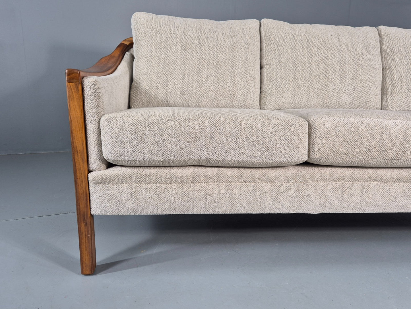 Vintage Mid Century 3 Seater Sofa New Upholstery Brdr Andersen Retro 60s EB11145