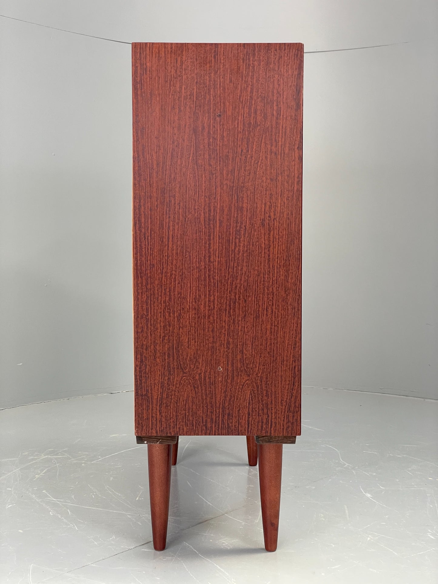 Vintage Danish 1960s Bookcase By Hjornebo Darkwood Retro Shelving EB12065
