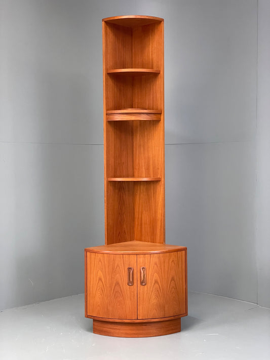 Vintage G Plan Corner Cabinet Teak Cupboard Shelving Fresco 1970s EB12889