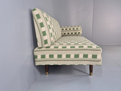 Vintage Danish Day Bed in Lost and Found New Upholstery 1950s Original EB12542