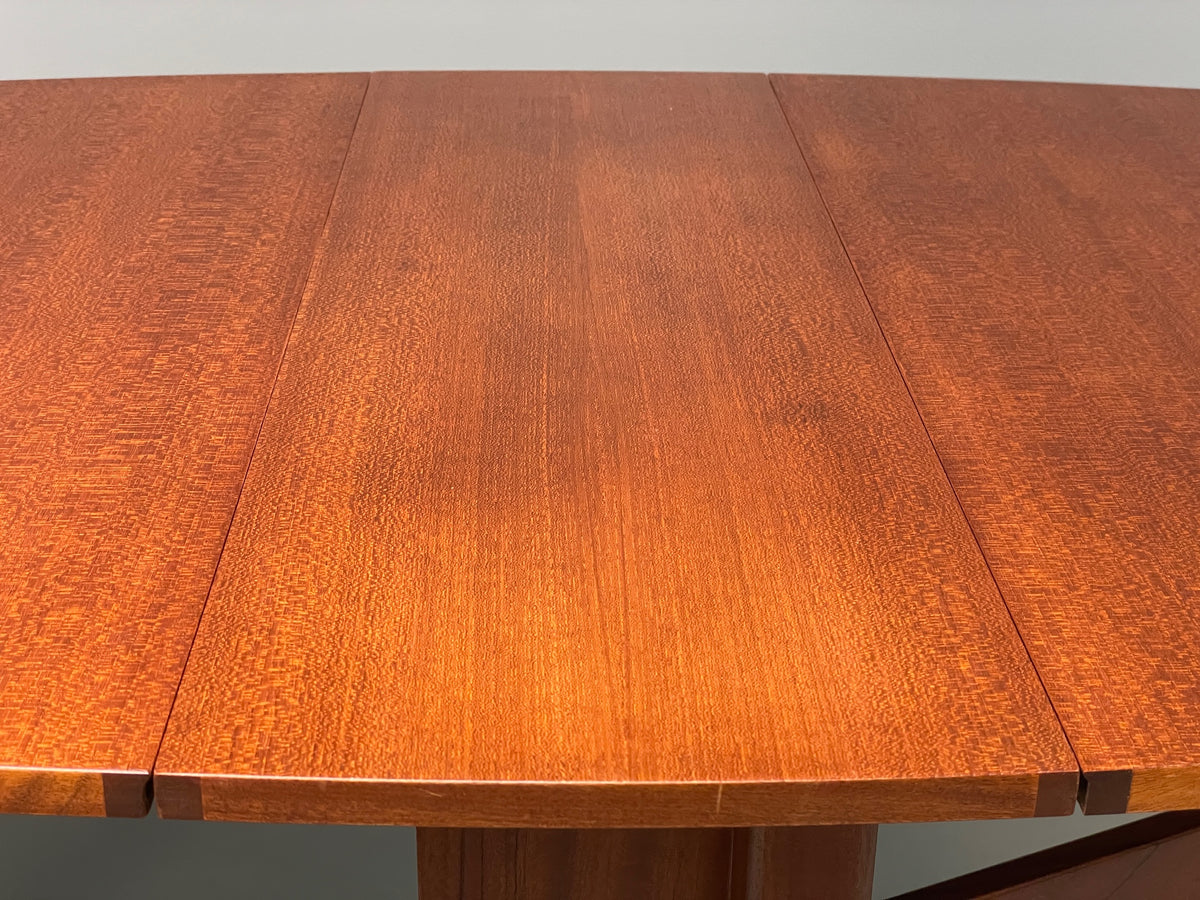 Vintage Teak Dropleaf Table 1960s Mid Century Retro Dining Seating EB13117